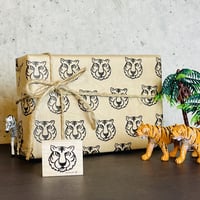 【Tigerくん】デザインはんこ26x30mm_R605