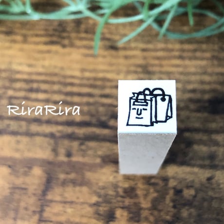 【ショッピングバッグ】絵文字はんこ