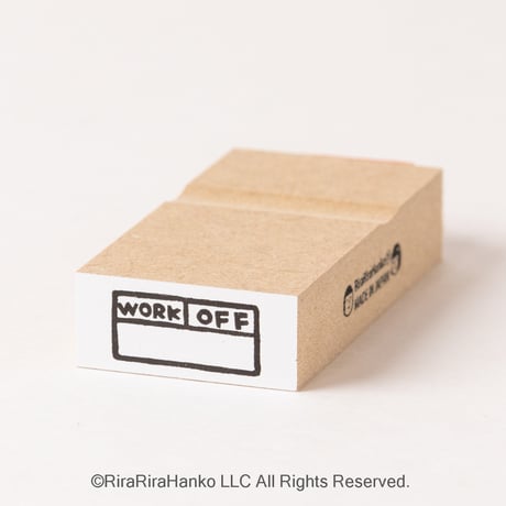 【いまだけ特別500円】 【WORK/OFFスイッチ】便利はんこ12x28mm_R548_o