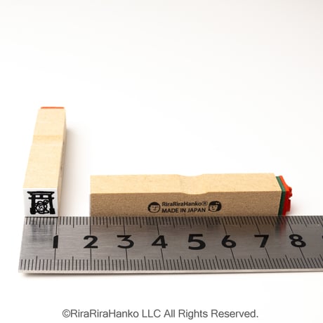 【神社・鳥居10mm角】絵文字はんこ10x10mm_R1061