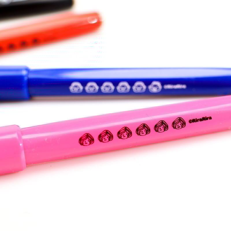 りらきゃらペン＊ぺんてるサインペン | RiraRiraはんこストア