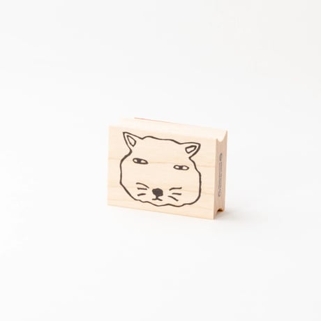 【クリップチベットギツネ】デザインはんこ30x40mm_R944