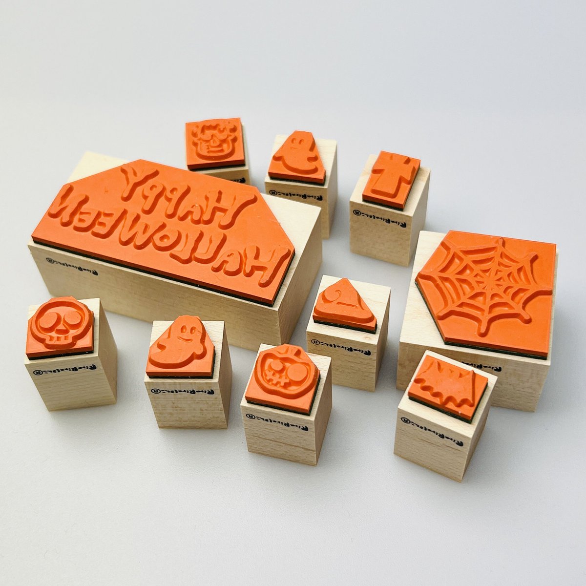 【19】ラバースタンプ  ハロウィーン   どんぐり頭 楽天市場】和田真由子ラバースタンプ ハロウィンシリーズ 全6種類