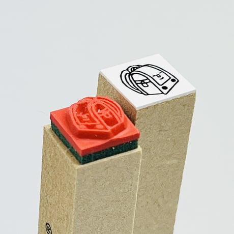 【ランドセル10mm角】絵文字はんこ10x10mm_R682