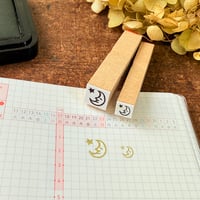 【お月さま・生理】絵文字はんこ