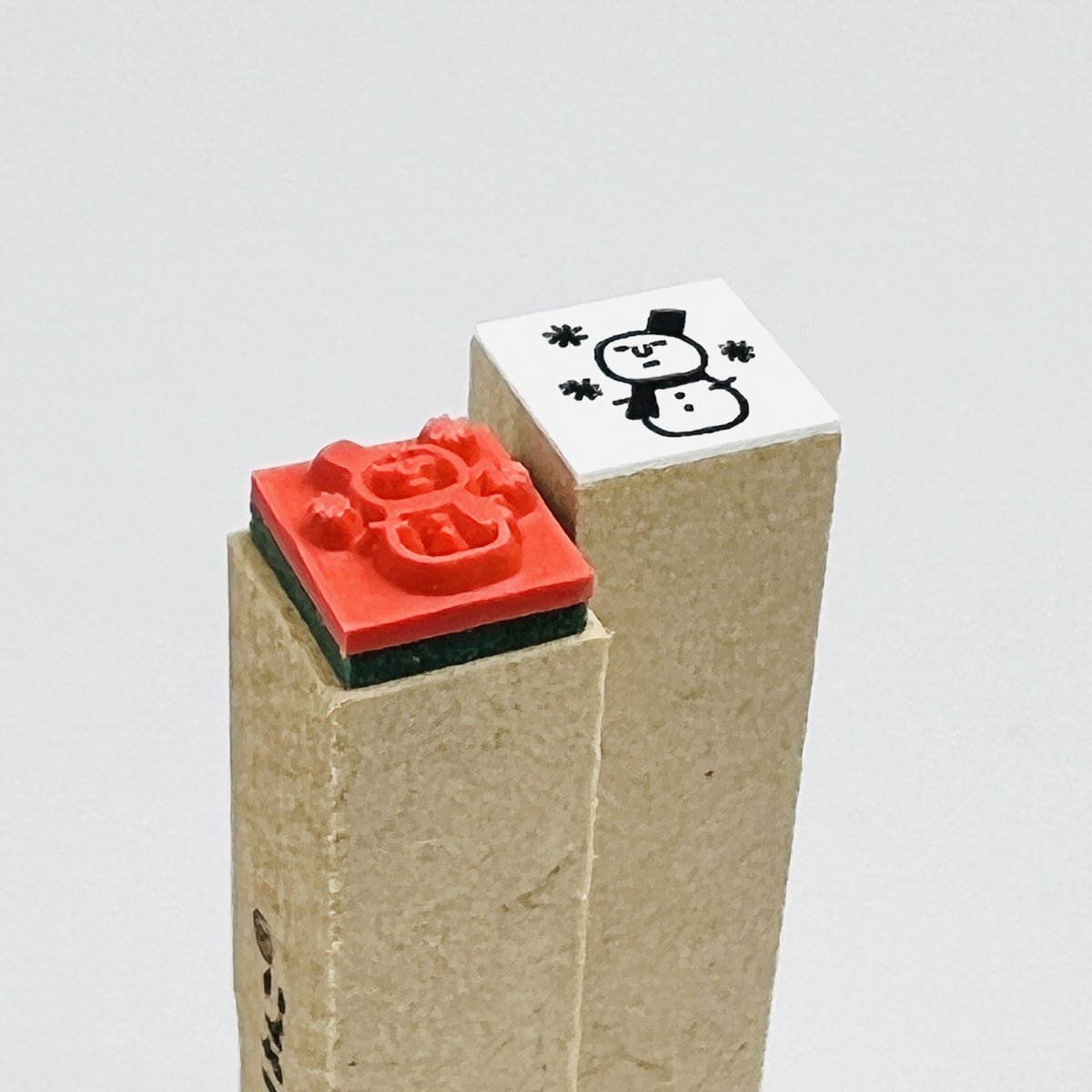 969】ラバースタンプ 雪玉落としセット 969】ラバースタンプ 雪玉