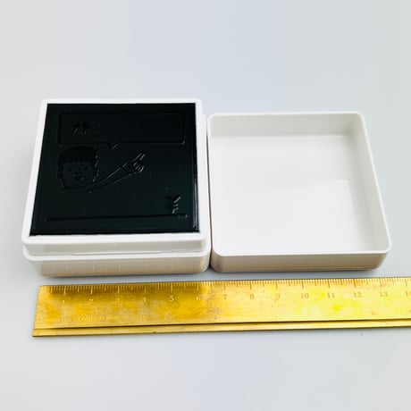 【50mm角シヤチハタOSMO】関さんの〇〇代　金額枠【黒インク】＊OSMO_049_5050_K