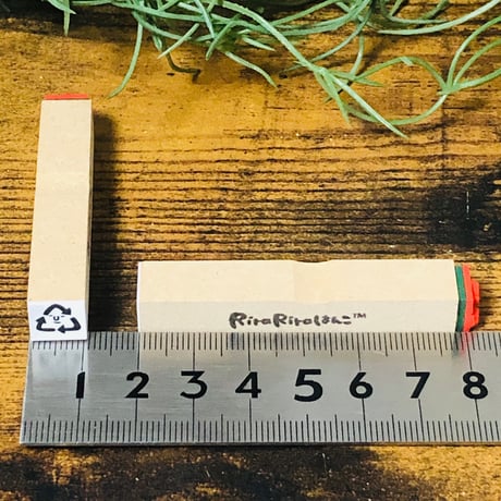 【リサイクル10mm角】絵文字はんこ10x10mm_R351