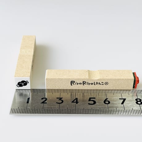 【お肉10mm角】絵文字はんこ10x10mm_R559