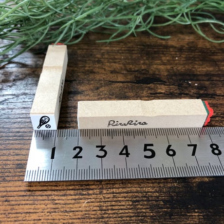【テニス10mm角】絵文字はんこ10x10mm_R181