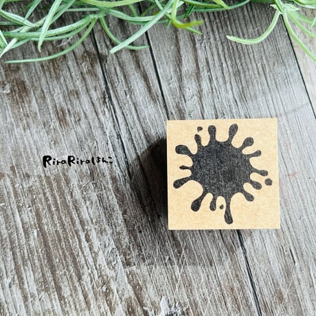 【インク柄】模様はんこ30x30mm_R524_o