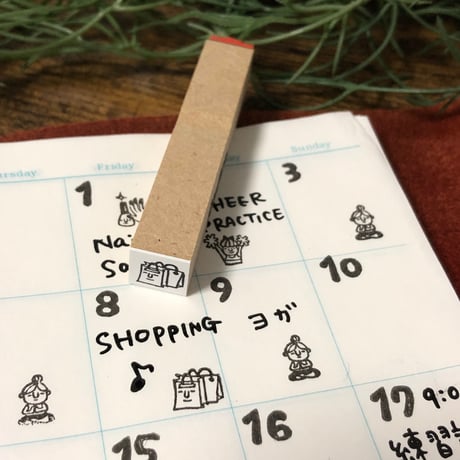 【ショッピングバッグ】絵文字はんこ