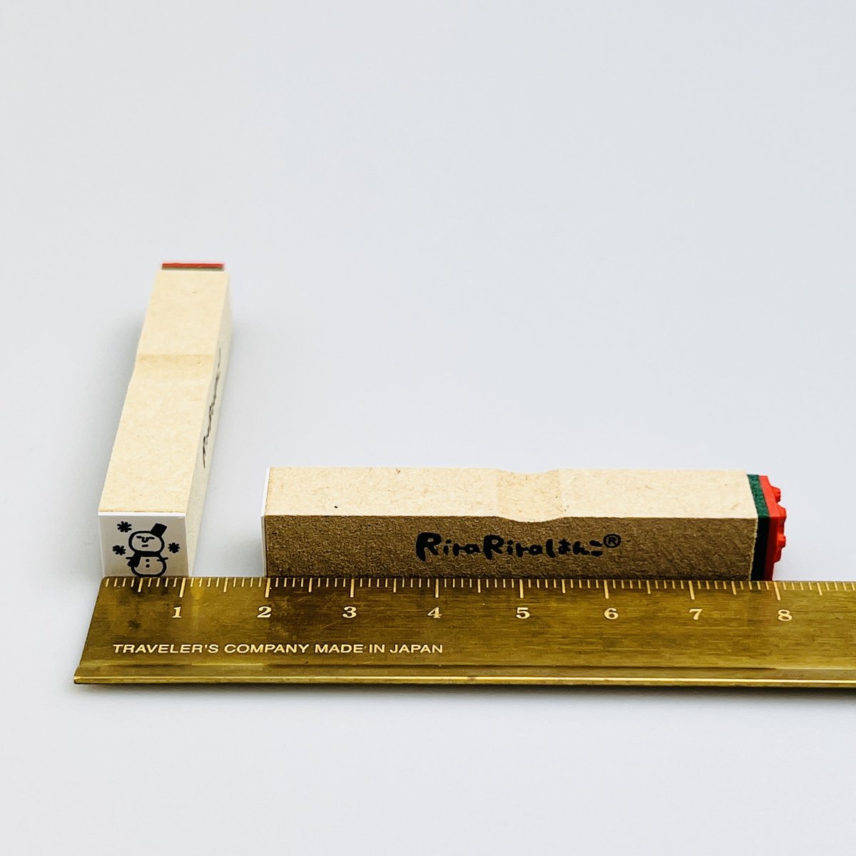 スノーマン・雪だるま・雪】ラバースタンプ | RiraRiraはんこストア