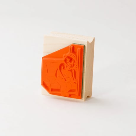 【岩井係長の居眠り】デザインはんこ30x40mm_R965