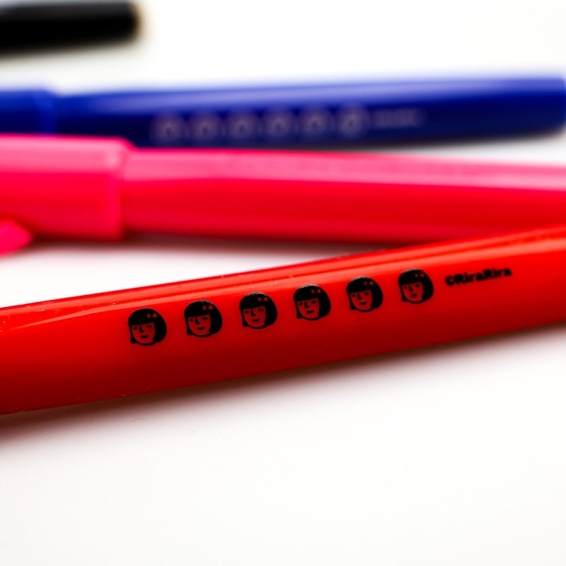 りらきゃらペン＊ぺんてるサインペン | RiraRiraはんこストア