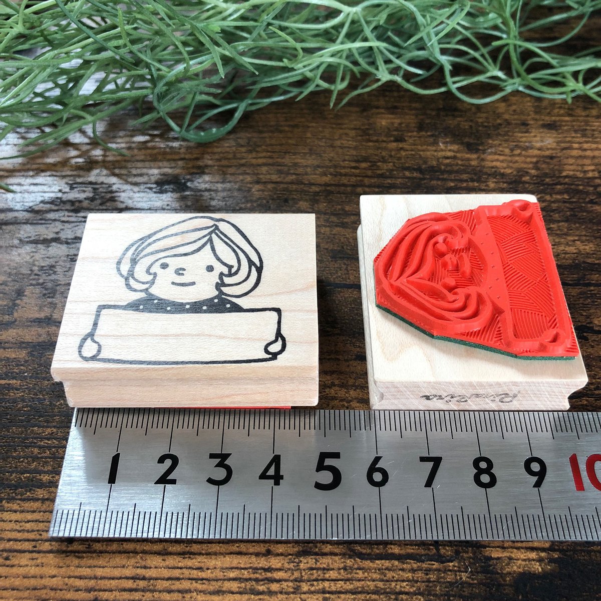 マロンちゃんのサインボード】便利はんこ40x48mm_R039 | RiraRira