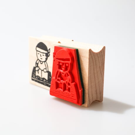 【まもるくんのお勉強】デザインはんこ26x30mm_R892