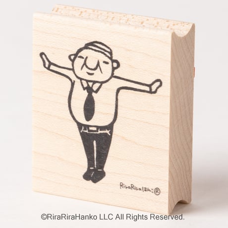 【岩井係長のトゥーン！】デザインはんこ40x48mm_R439