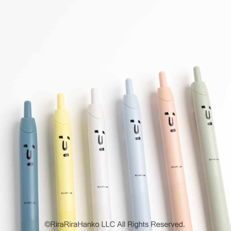 ぺんぺんページ りらりらはんこのぺんくんペン（JETSTREAM Lite 0.5mm