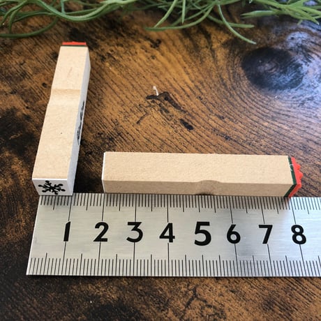 【雪の結晶10mm角】絵文字はんこ10x10mm_R235