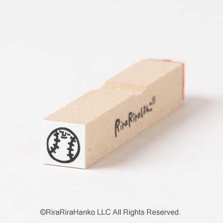 【野球10ｍｍ角】絵文字はんこ10x10mm_R103