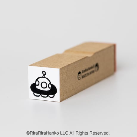 【UFO15mm角】デザインはんこ15x15mm_R1266