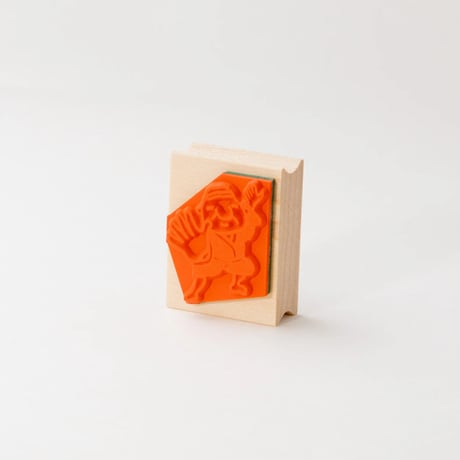 歌舞伎の岩井係長＊30mmx40mm＊ラバースタンプ＊R961