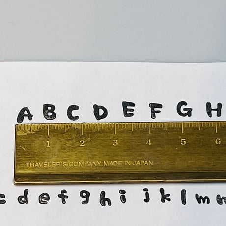 【アルファベットはんこセット】文字はんこ_SHG_A01