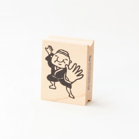 歌舞伎の岩井係長＊30mmx40mm＊ラバースタンプ＊R961
