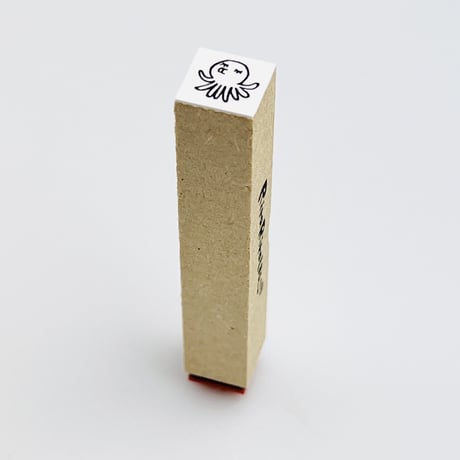 【タコ10mm角】絵文字はんこ10x10mm_R680