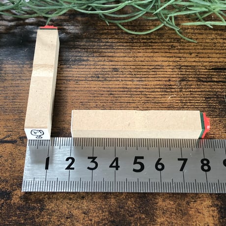 【もえないゴミ10mm角】絵文字はんこ10x10mm_R315