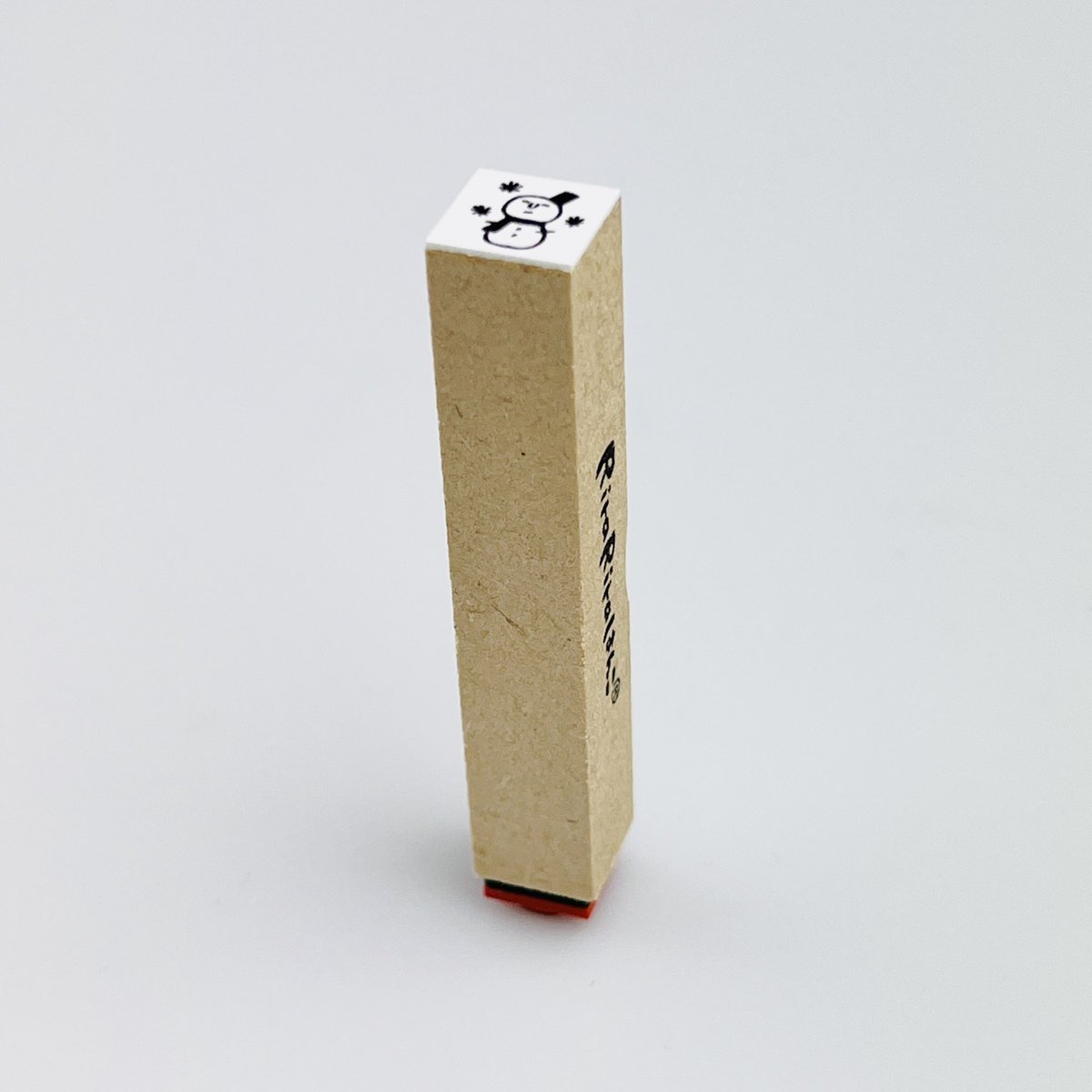 スノーマン・雪だるま・雪】ラバースタンプ | RiraRiraはんこストア