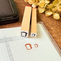 【食パン】絵文字はんこ
