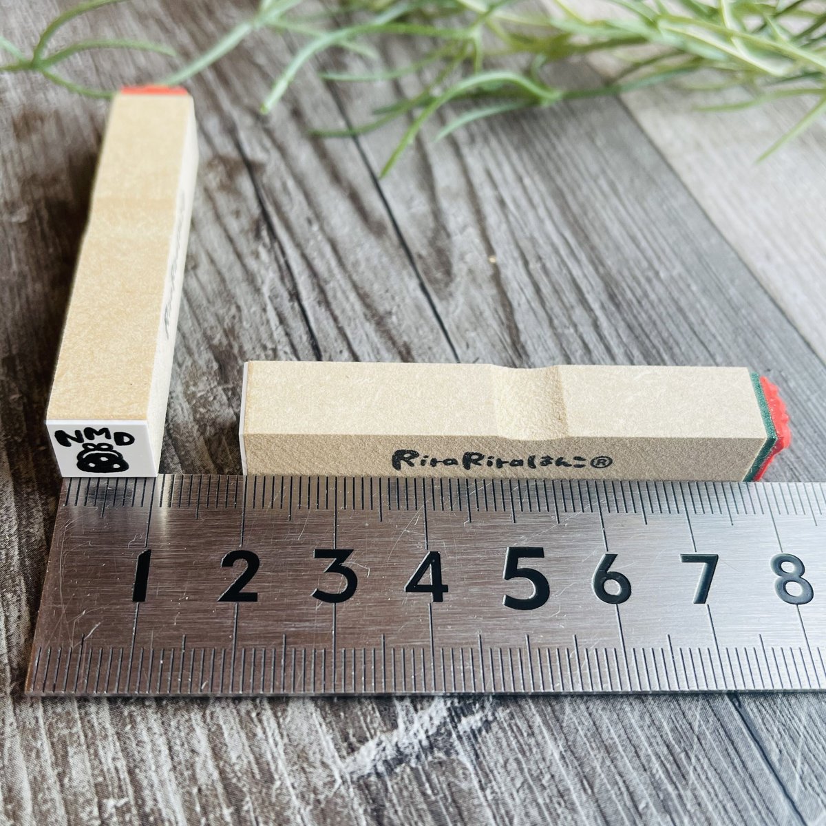 NMD】No Money Day／ノーマネーデー＊10㎜角＊ラバースタンプ＊R535 | R