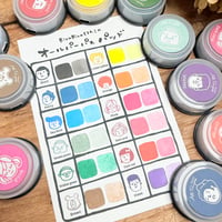 【新色8色追加・予約販売】RiraRiraはんこ オールパーパスパッドミニ（多用途スタンプパッド）