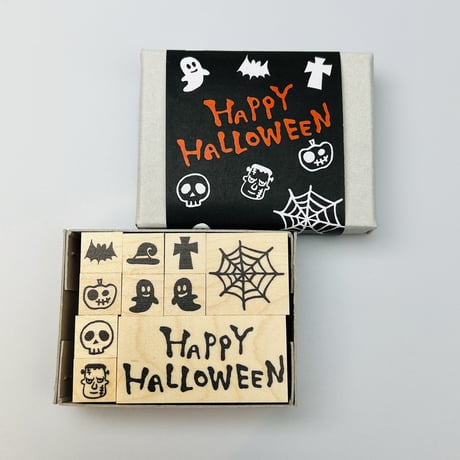 【50％ OFF SALE 】 【ハロウィンはんこセット】デザインはんこ_RS032_y