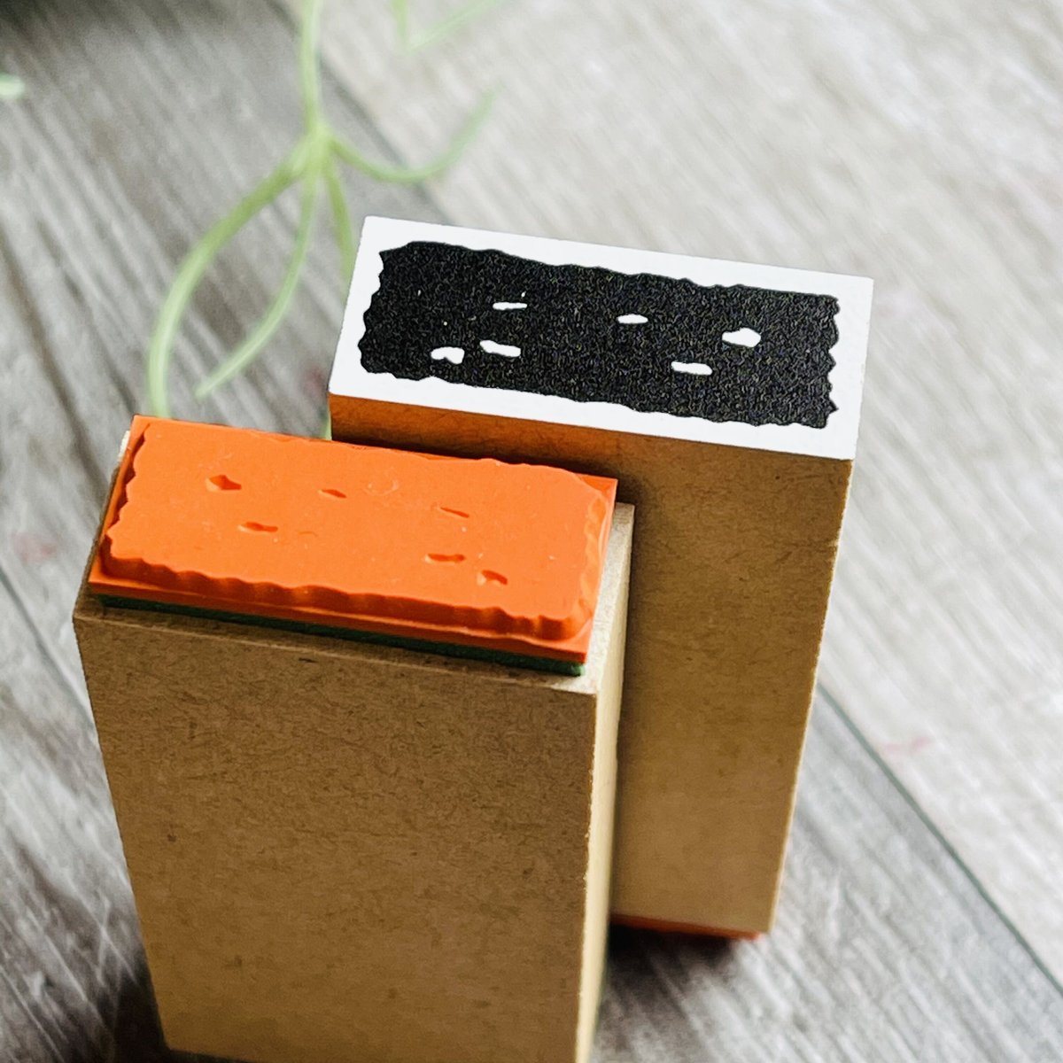 50％OFFセール中】おしゃレンガ＊12mmx28mm＊ラバースタンプ＊R531_o