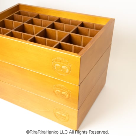 【再入荷】RiraRiraはんこクラシックお重箱【ミセルカサネル】＊A4サイズ