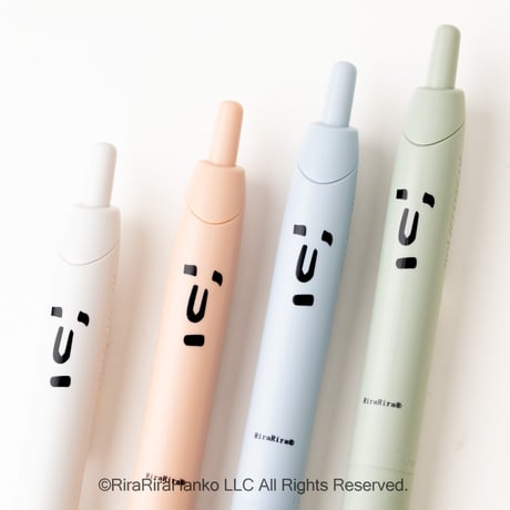 りらりらはんこのぺんくんペン（JETSTREAM Lite 0.5mm）