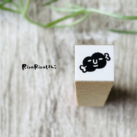 【お肉10mm角】絵文字はんこ10x10mm_R559