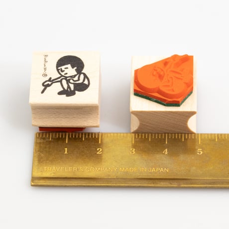 【まもるくんのイジイジ】デザインはんこ20x20mm_R801