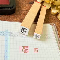 みよこちゃんの阿波踊り＊30mmx40mm＊ラバースタンプ＊R997 | RiraRira