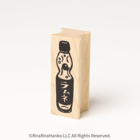 【ラムネ】デザインはんこ15x40mm_R1101