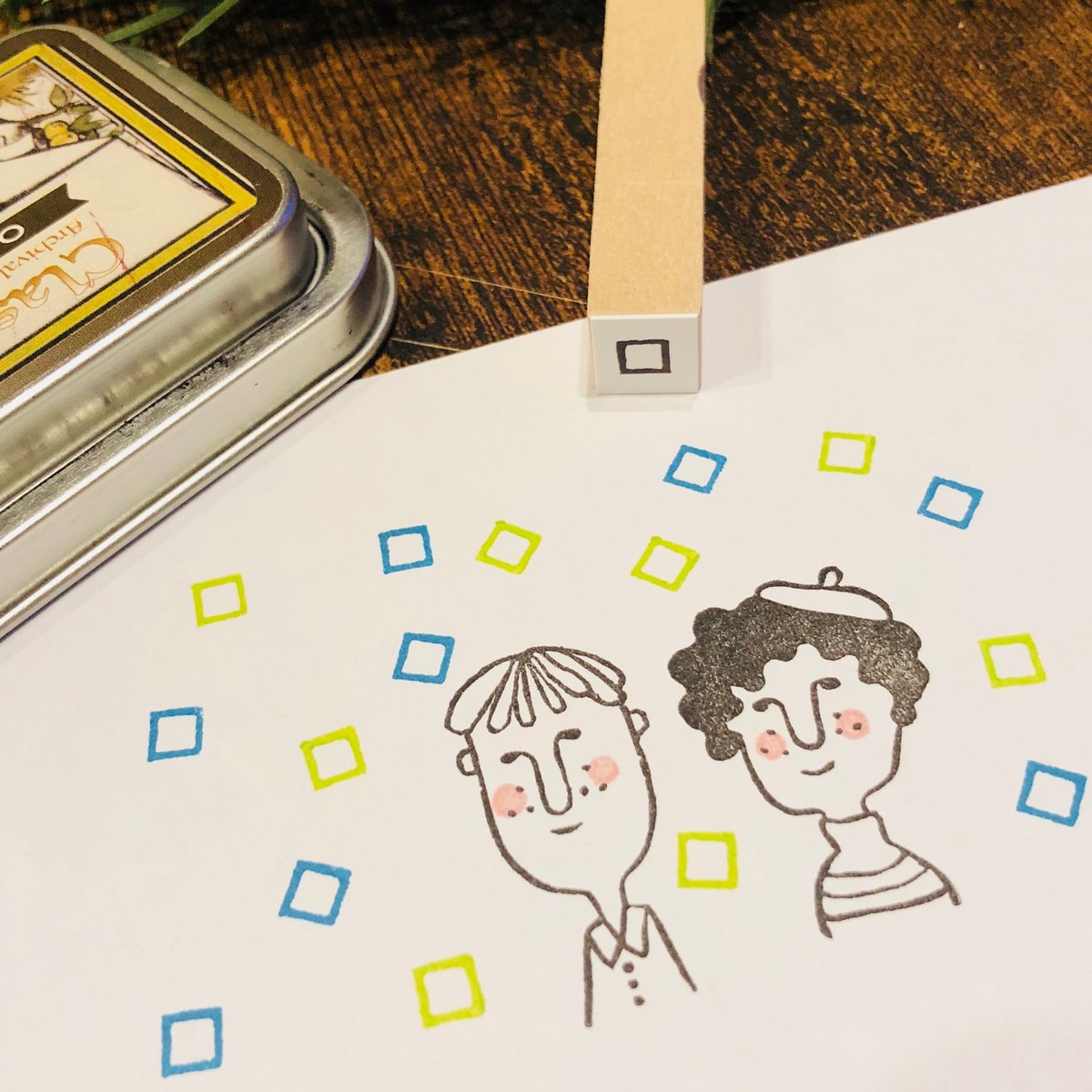 チェックボックス】ラバースタンプ | RiraRiraはんこストア