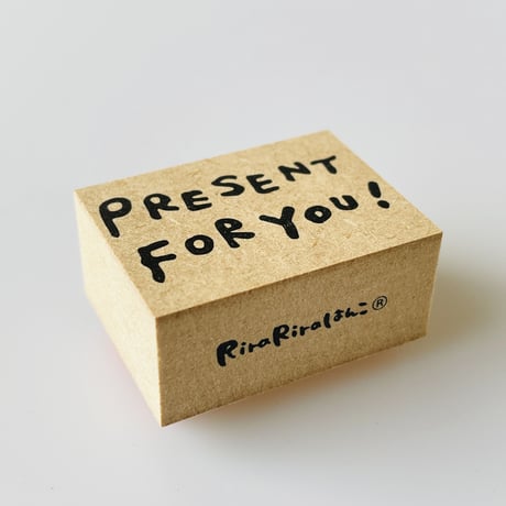 【PRESENT FOR YOU！】文字はんこ30x40mm_R526_o