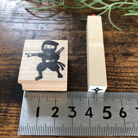 【忍者&手裏剣セット】はんこセット_RS002