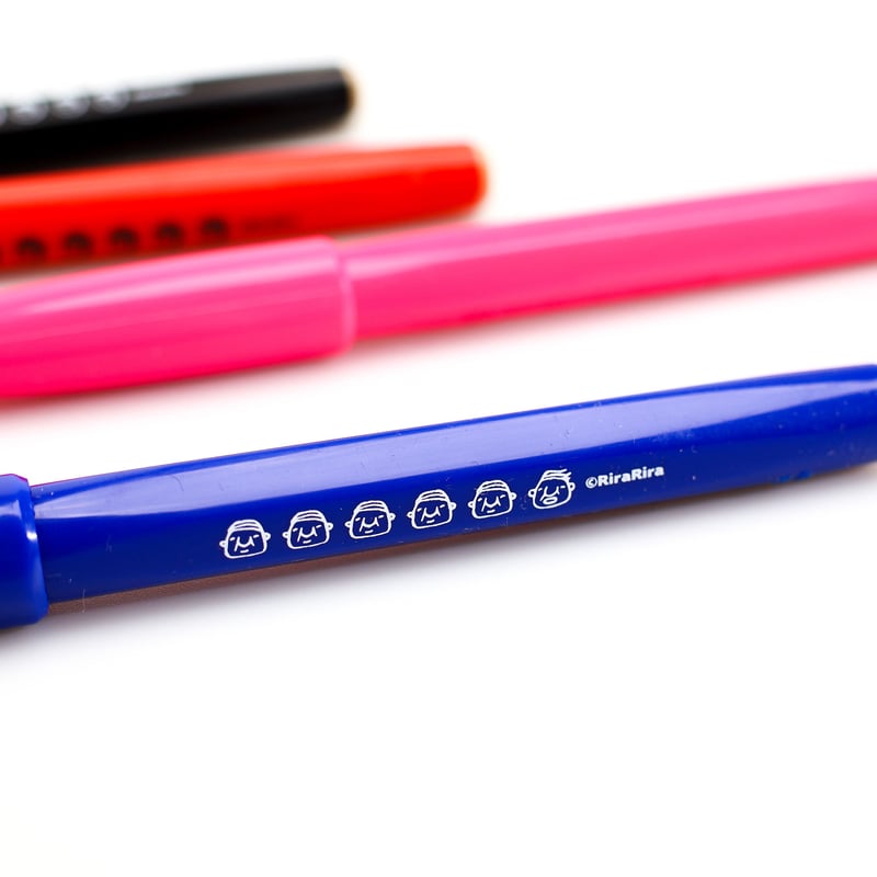 りらきゃらペン＊ぺんてるサインペン | RiraRiraはんこストア