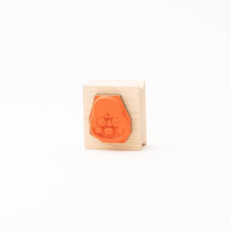 【おかめちゃん】デザインはんこ26x30mm_R073