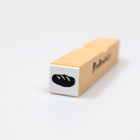 【コッペパン10mm角】絵文字はんこ10x10mm_R161