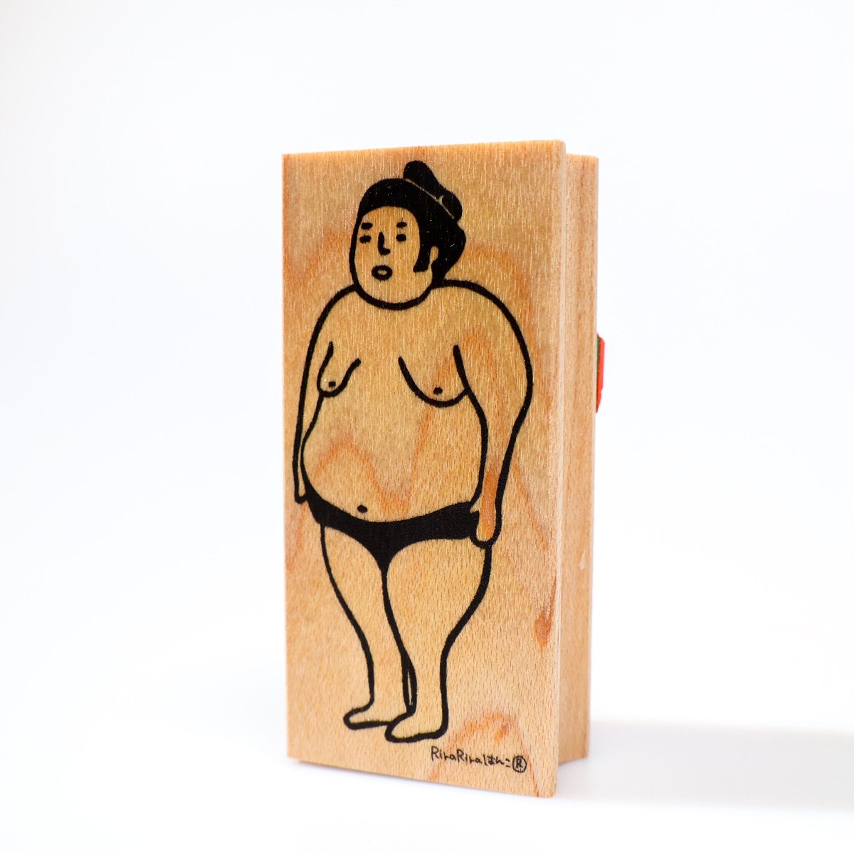 【300】ドイツ製  ラバースタンプ  ヒモ ぶら下がりんこ 300】ドイツ製 ラバースタンプ ヒモ ぶら下がりんこ